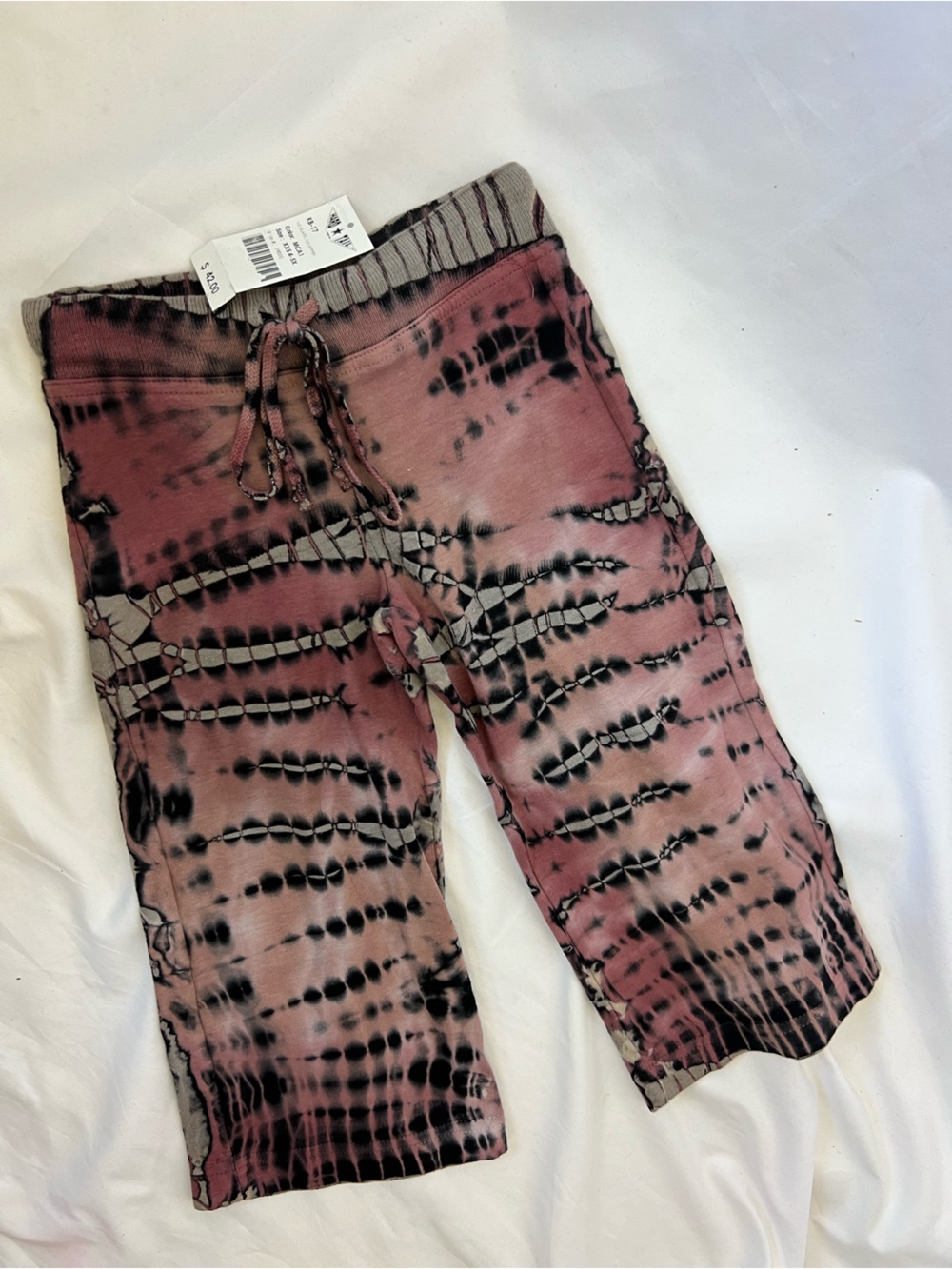 NWT Girls HARD TAIL Tie Dye 95% Cotton Skipper Pants